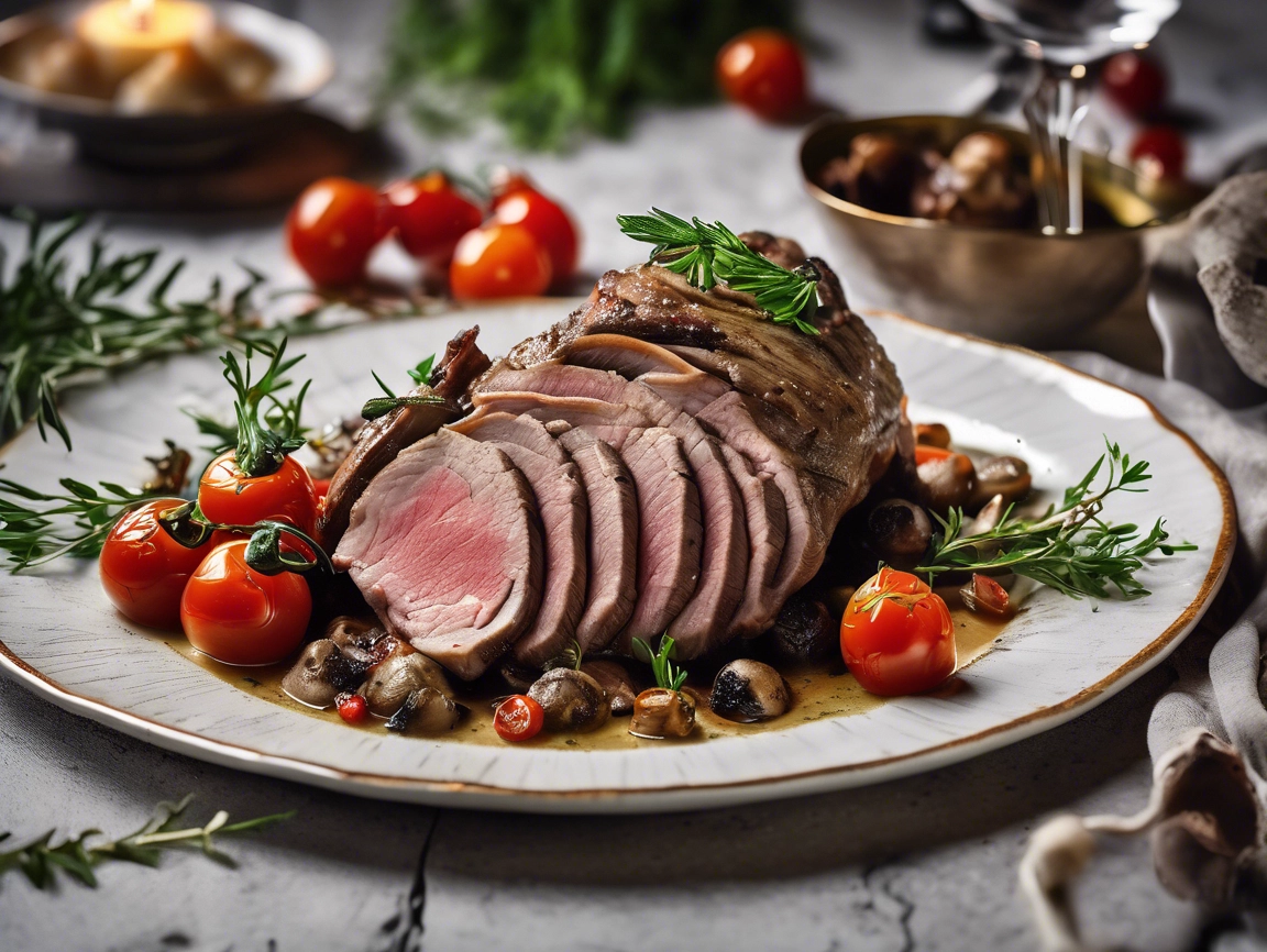 Agnello Al Tartufo Nero