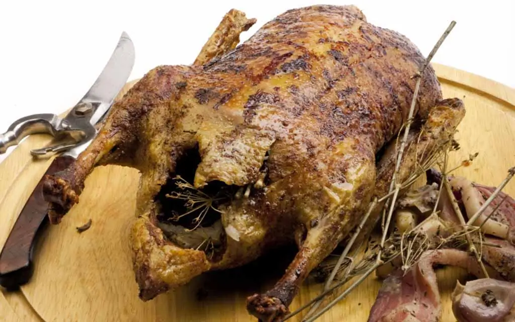 Anatra muta in porchetta