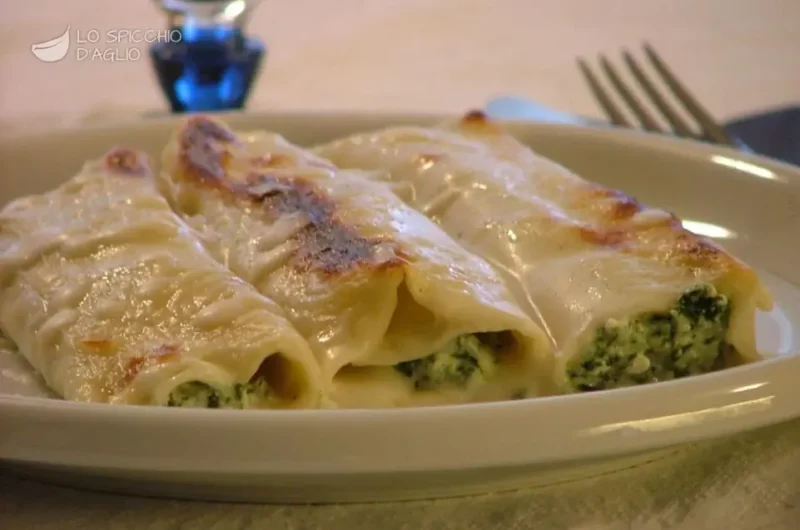 Cannelloni con spinaci