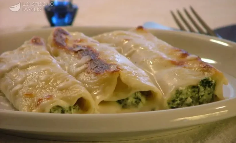 Cannelloni con spinaci