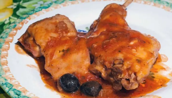 Coniglio Al Pomodoro