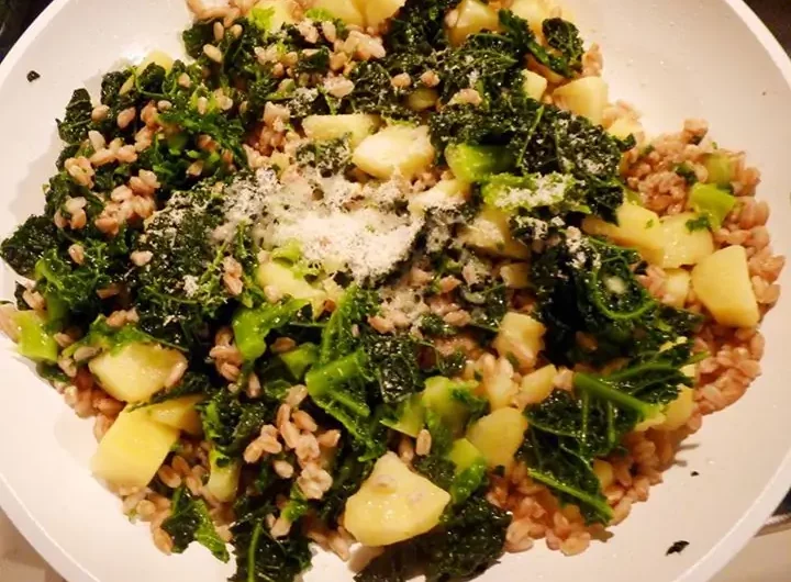 Farro Piccante Con Verza E Patate