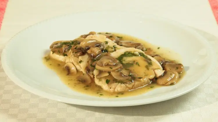 Fette Di Tacchino Ai Porcini E Tartufo Bianco