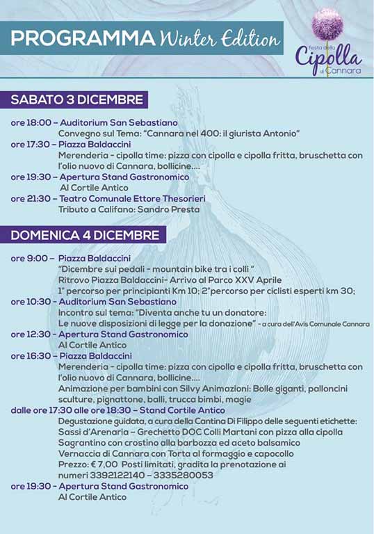 Festa della Cipolla di Cannara Winter Edition