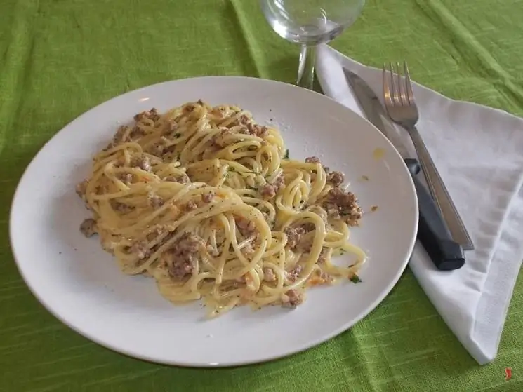 Spaghetti Alla Norcina