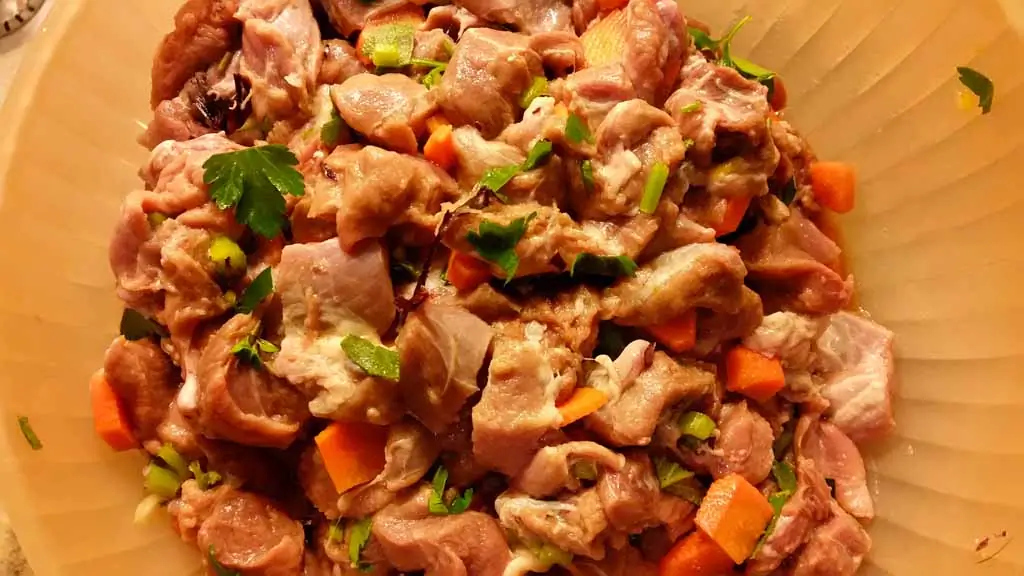 Spezzatino Di Cinghiale In Bianco