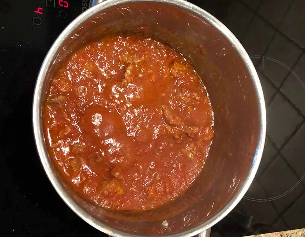 Sugo Con Spezzatino