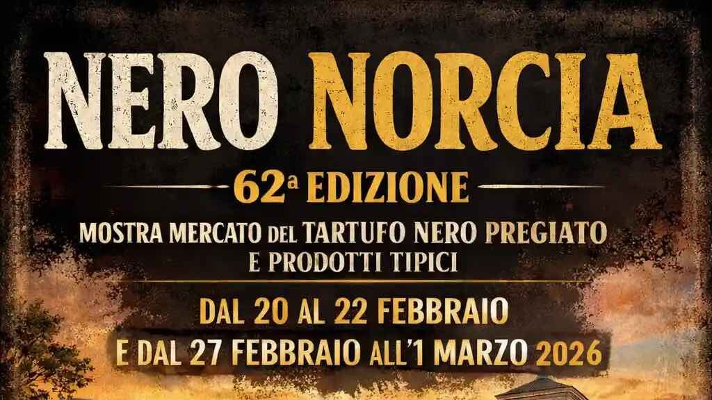 Norcia celebra il tartufo: torna la 62ª edizione di Nero Norcia