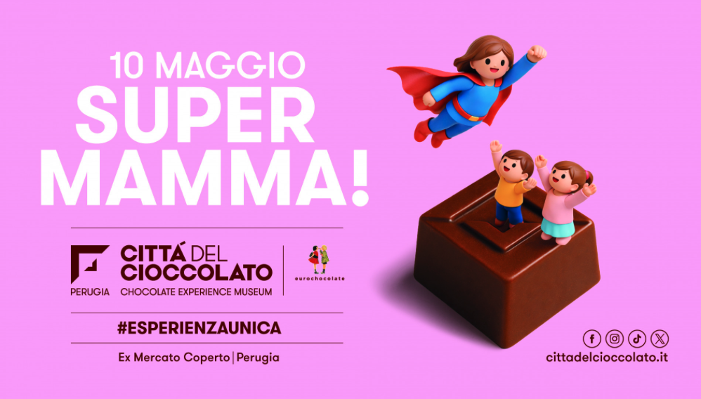 Città del Cioccolato a Perugia: sabato 9 e domenica 10 maggio ingresso gratuito