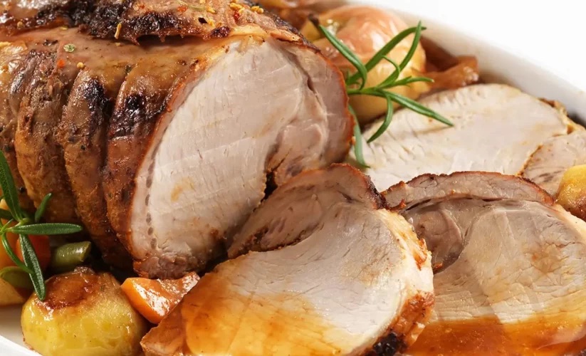 Pork Loin with Apples and Potatoes